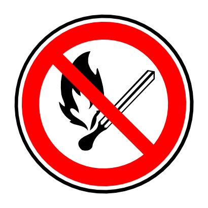 Download free fire prohibited flame icon
